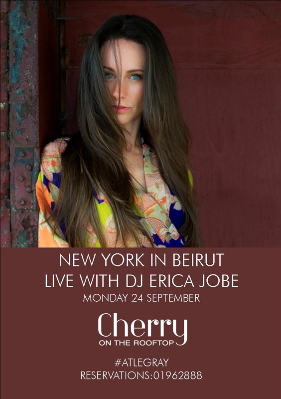 DJ Erica Jobe at Cherry on the Rooftop